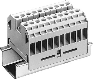 SIEMENS INDUSTRIAL BLOQUE  10X4 MM2 BEIGE