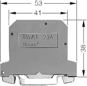 SIEMENS INDUSTRIAL BORNE TIERRA AISL.  16 MM2