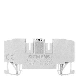SIEMENS INDUSTRIAL BORNE  6 MM2 AZUL P/RIEL DIN