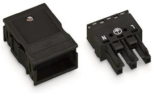 Гнездо с фиксирующей скобой 3-конт. WAGO 770-103