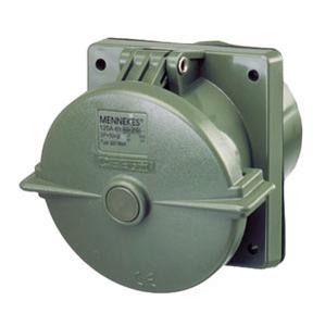 Розетка скрыт. уст. 125А 230В 3Р+N+E IP67 прямая воен. бронз. прием. Mennekes 23432