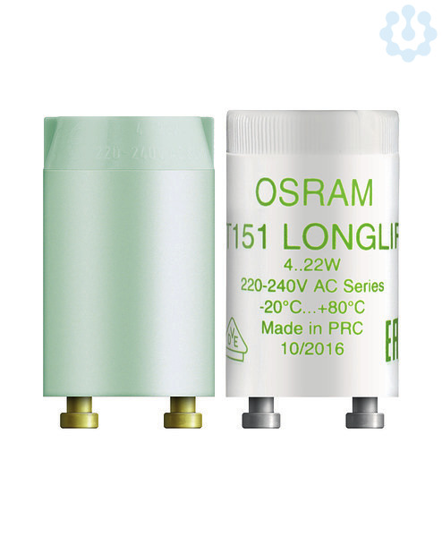 3 Stück Osram Longlife Starter ST111 4W - 65W