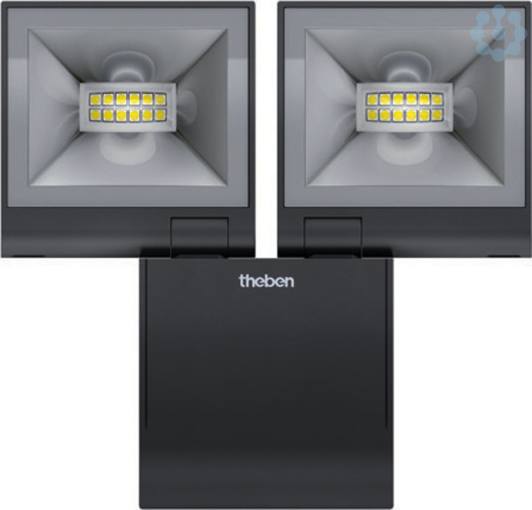 THELEDA-S20L-BK LED Strahler Wandmontage, 20 Watt, schwarz online