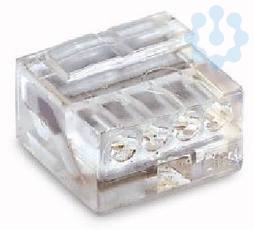 Клеммник WAGO MICRO 4-проводн. прозр. WAGO 243-144