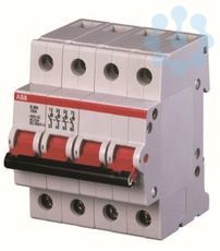 Рубильник 4п E204g 80А рычаг сер. ABB 2CDE284001R1080