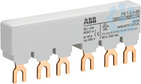 Разводка шинная 3ф PS1-2-0-65 для 2-х MS116; MS132 без доп. конт. ABB 1SAM201906R1102