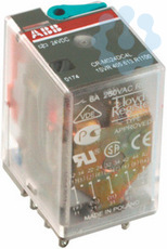 Реле CR-M024DC4L 24B DC 4ПК (6A) ABB 1SVR405613R1100