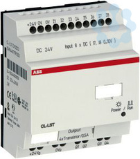 Реле программируемое 24В 8I/4O CL-LST.CX12DC2 ABB 1SVR440711R1200