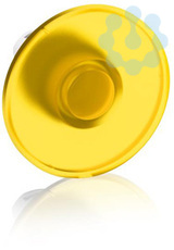 Кнопка MPM2-11Y ГРИБОК (только корпус) без фиксации с подсветкой 60мм жел. ABB 1SFA611125R1103