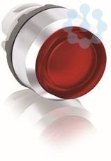 Кнопка MP3-21R выступающая с подсветкой без фикс. красн. (только корпус) ABB 1SFA611102R2101