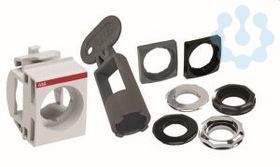 Кольцо декоративное MA1-8124 квадр. профиль сер. пластик ABB 1SFA611920R8124