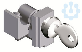 Блокировка выкл. в разомкнутом состоянии KLC T2 KEY LOCK RONIS WIT.OP/CL ABB 1SDA052015R1