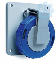 Розетка кабельная 16А 2P+E IP67 ABB 2CMA166996R1000