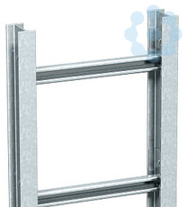 Лоток лестничный вертикальный 400х80 L3000 сталь SLS80C40F 40 FT гор. оцинк. OBO 6010105