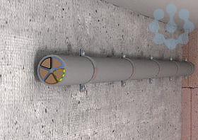 Скоба креп. дистанционная d13-20мм 705 D M6 OBO 1371207