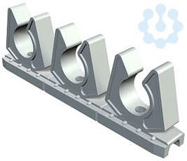 Скоба креп. рядная зажимная 4-7мм 2036 4-7 LGR OBO 2259079