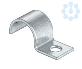 Скоба креп. метал. с одной лапкой 17мм 1015 17 G OBO 1009206