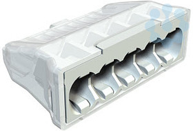 Клемма б/винтов 5 контактная 61 525 LGR OBO 2054507