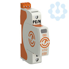 Устройство защиты от импульсных перенапр. УЗИП 150В CombiController V50-1+FS-150 1 пол. OBO 5093446