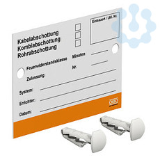 Табличка маркировочная 100х70мм KS-S OBO 7205425