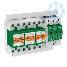 Комплект УЗИП 3 пол. (Класс I+II) 255В PS3-VA TNC+FS OBO 5089775