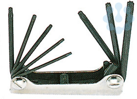 Набор штифтовых ключей Тх 9-40мм (8 предметов) HAUPA 100943