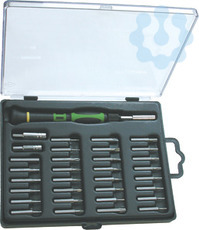 Набор отвертка со сменными стержнями (33 предмета) HAUPA 104002