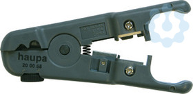 Инструмент для снятия изоляции на кабелях "экранированная /неэкранированная витая пара" HAUPA 200068