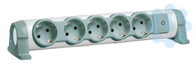 Колодка удлинителя 5-м без кабеля с заземл. "Комфорт" Leg 694634
