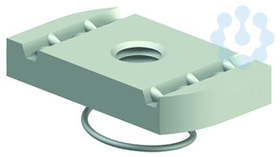 Гайка M6 с пруж. E41 RС (уп.100шт) CABLOFIL CM801841