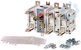 Выключатель-разъединитель-предохранитель 3п 400А плавкая вставка DIN типоразмер 2 QSA400N-2/3 EATON 1318533