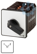 Переключатель кулачковый 3п Ie=63А 1-2 пол. 90град. 88х88мм перед. креп. T5B-3-8222/E EATON 92378