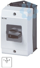 Переключатель кулачковый в корпусе 3п Ie=32А пол.2> 0 <1 45град. 48х48мм T3-3-8216/I2 EATON 207184