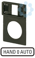 Держатель шильдика с шильдиком "0 I II" Q25TS-197 EATON 72305