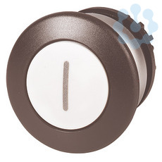 Головка кнопки M22-DP-W-X1 грибовидная без фикс. бел. EATON 216726