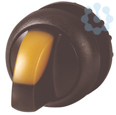 Переключатель с поворотной ручкой V-позиц. 60град. с фикс. жел. с подсветкой; черн. лицевое кольцо M22S-WLKV-Y EATON 284543