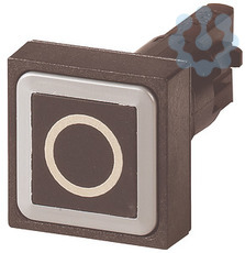Кнопка "0" без фикс. Q25D-19 черн. EATON 54039