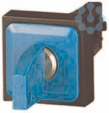 Переключатель с ключом 2 положения без фикс. Q25S1-BL син. EATON 46835