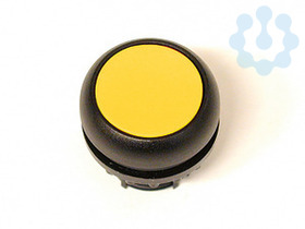 Головка кнопки с фикс. жел.; черн. лицевое кольцо M22S-DR-Y EATON 216622