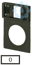 Держатель шильдика знак "0" Q25TS-10 EATON 46186