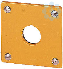 Лицевая панель для встроенного монтажаустанавливаемых элементов: 1 жел. M22-EY1 EATON 216542