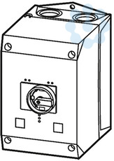 Корпус изолированный для PKZ4 с ручкой красно-жел. CI-K4-PKZ4-GR EATON 225525