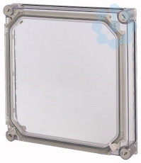 Дверь с прозрачной передней крышкой 375х375х91мм СА D150-CI44/T-NA EATON 12357