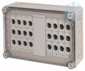 Щит изолированный с предохранителями 8х3хE18 250х375х150мм RS18/I43E EATON 32140