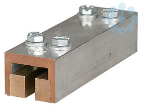 Зажим для соединения шин 1600А для T-профиля L=150мм BBT-CU-BAR500/720-150 EATON 107204