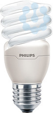 Лампа люминесцентная компакт. Tornado T2 8y 15Вт E27 спиральная 2700К WW PHILIPS 929689848112 / 871829166292100