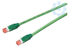 Кабель перекрещ. 4х2 SIMATIC NET INDUSTRIAL ETHERNET TP ХР RJ45/RJ45 TP 4х2 L=6м Siemens 6XV18703RH60