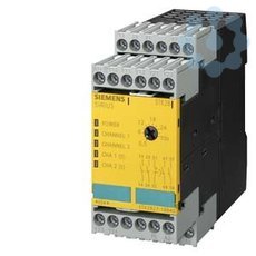 Реле безопасности SIRIUS 45мм AC 24V 2НО Siemens 3TK28281BB41