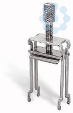 Зажим для экрана 27мм шириной WAGO 790-124