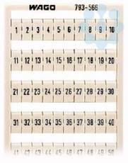Маркировка WMB MULTI 1-50 для шир. 5-17.5мм WAGO 793-566
